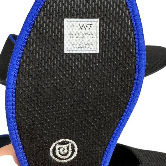 Rothy's The Flat Round Toe Black Slip On Ballet Flats Women's Size 7 - Picture 4 of 9